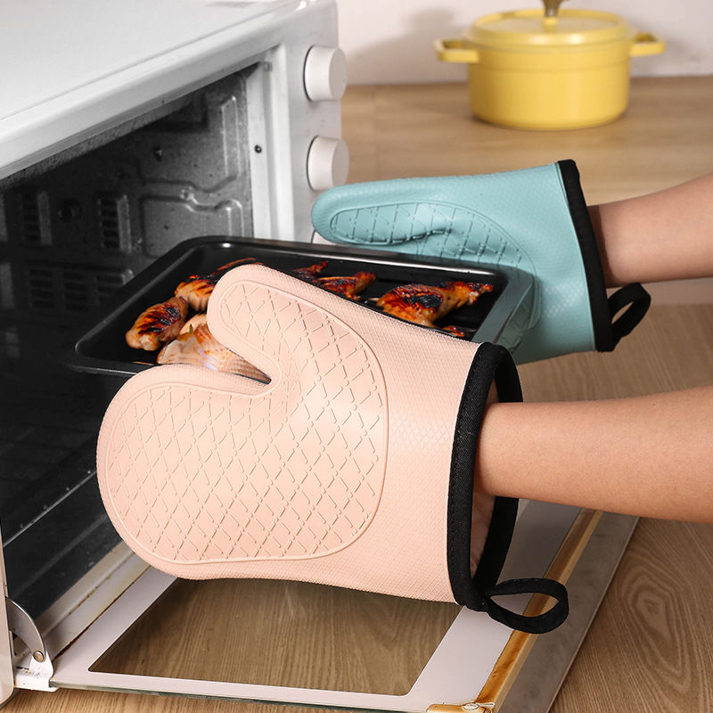 Kitchen Baking Gloves - قطعتان من قفازات العزل الحراري، قفازات
