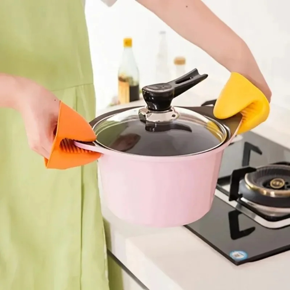 Kitchen Baking Gloves - قفازات سيليكون سميكة للغاية مقاومة للحرارة