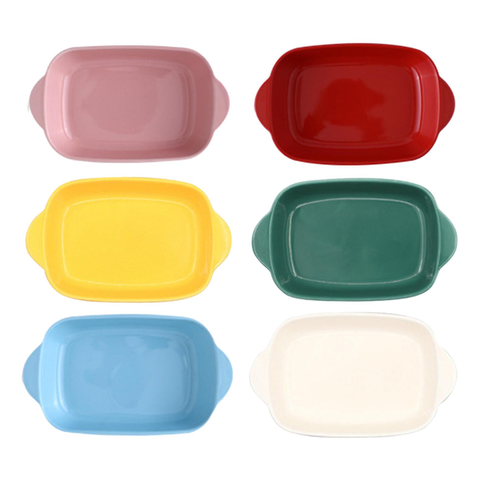 Kitchen Baking Dishes - طبق خبز بورسلين مع مقبض أداة