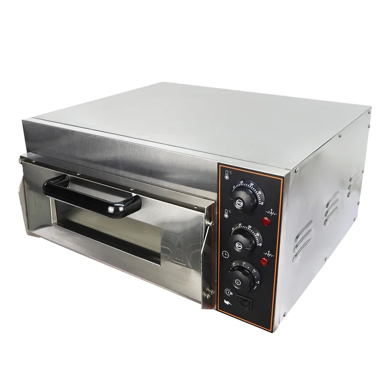 Commercial Kitchen Baking Equipment - فرن بيتزا أحادي الطبقة من الفولاذ