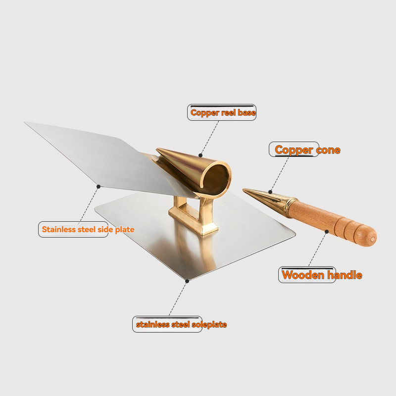 Commercial Kitchen Baking Equipment - أداة نحاسية مخروطية الشكل احترافية، صانعة