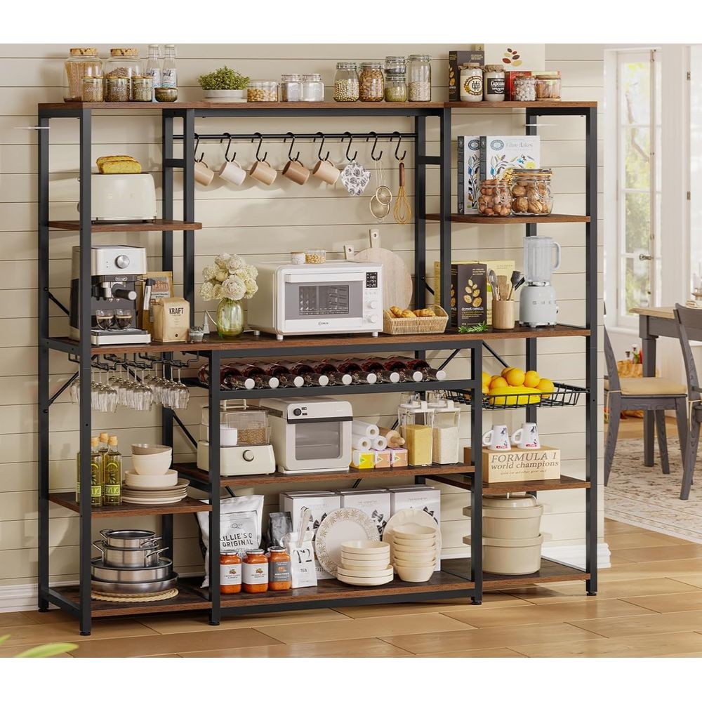 Kitchen Baker - رف خباز كبير بطول 62.4 بوصة