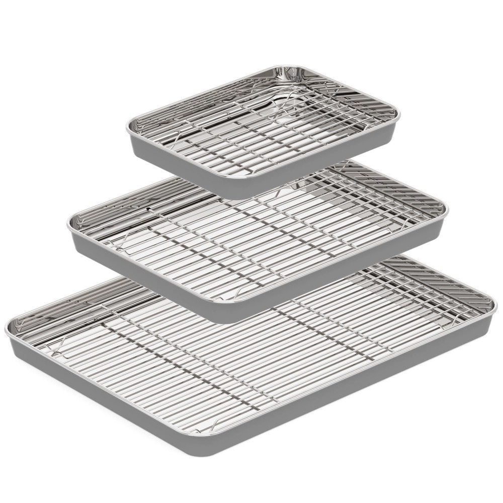 Cooling Rack Wire - صينية خبز من الفولاذ المقاوم للصدأ