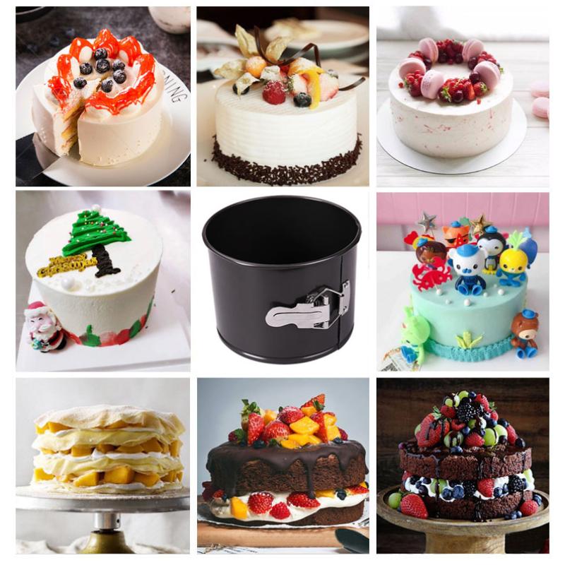 Kitchen Baking Pans For Sale - قالب كيك دائري من الفولاذ الكربوني