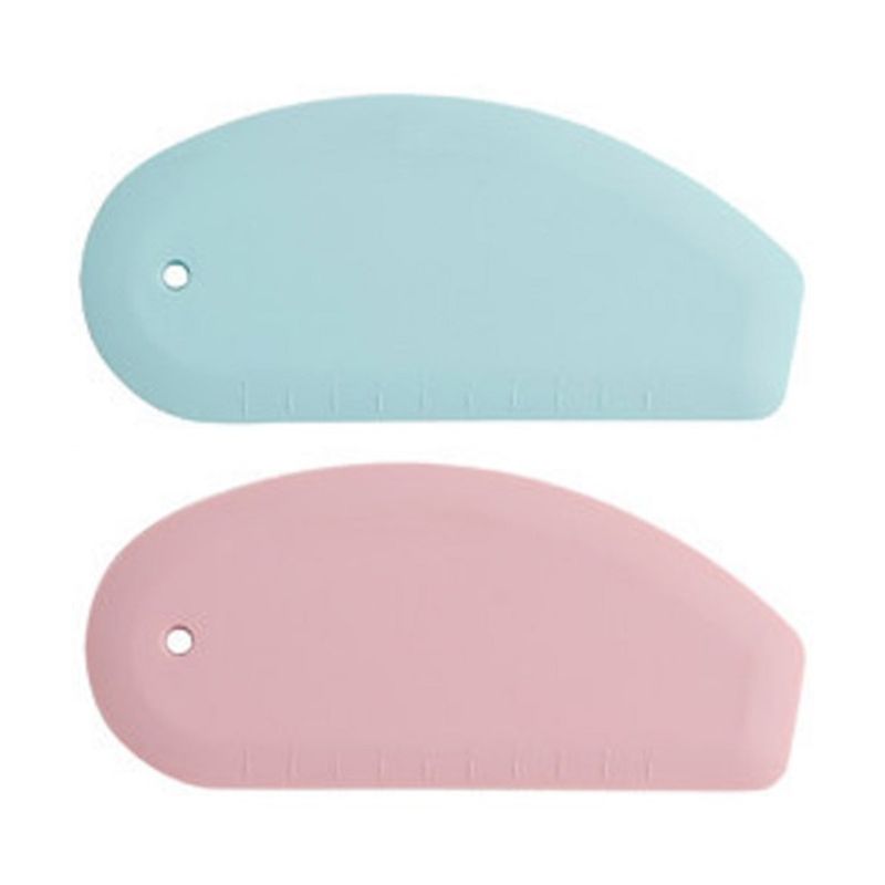 Dough Scraper Curved - AEE2-وعاء سيليكون مكشطة مرنة حافة منحنية