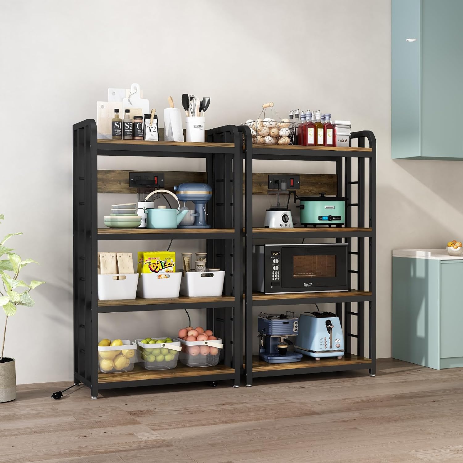 رف مطبخ من 4 طبقات مع منفذ طاق - مراجعة Kitchen Baker وسعره