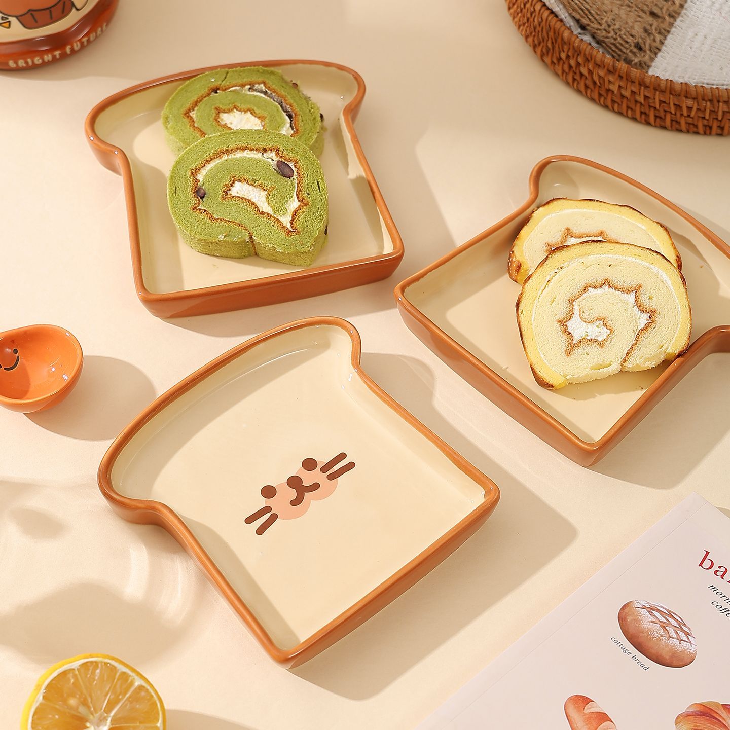 أطباق سيراميك على شكل خبز التو - مراجعة Kitchen Baking Dishes وسعره