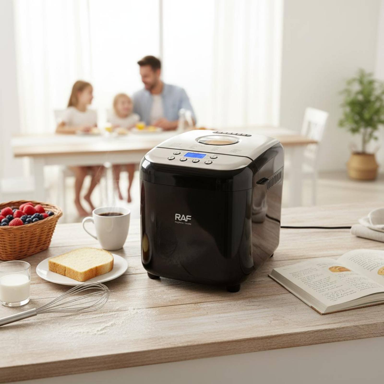 جهاز خبز أوتوماتيكي 3 في 1، آل - مراجعة Baking Kitchen Hourly وسعره