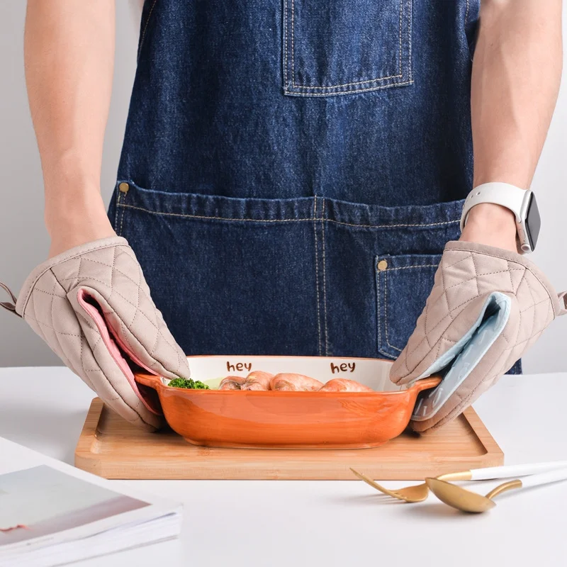 1 قطعة المطبخ مكافحة تحرق قفاز - مراجعة Kitchen Baking Gloves وسعره