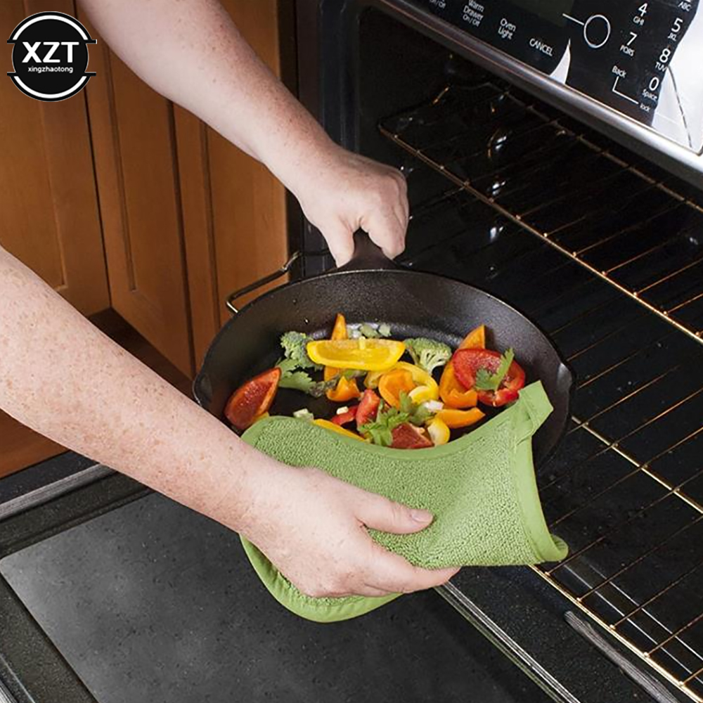 3 In1 أصحاب الوعاء قفاز العزل  - مراجعة Kitchen Baking Gloves وسعره