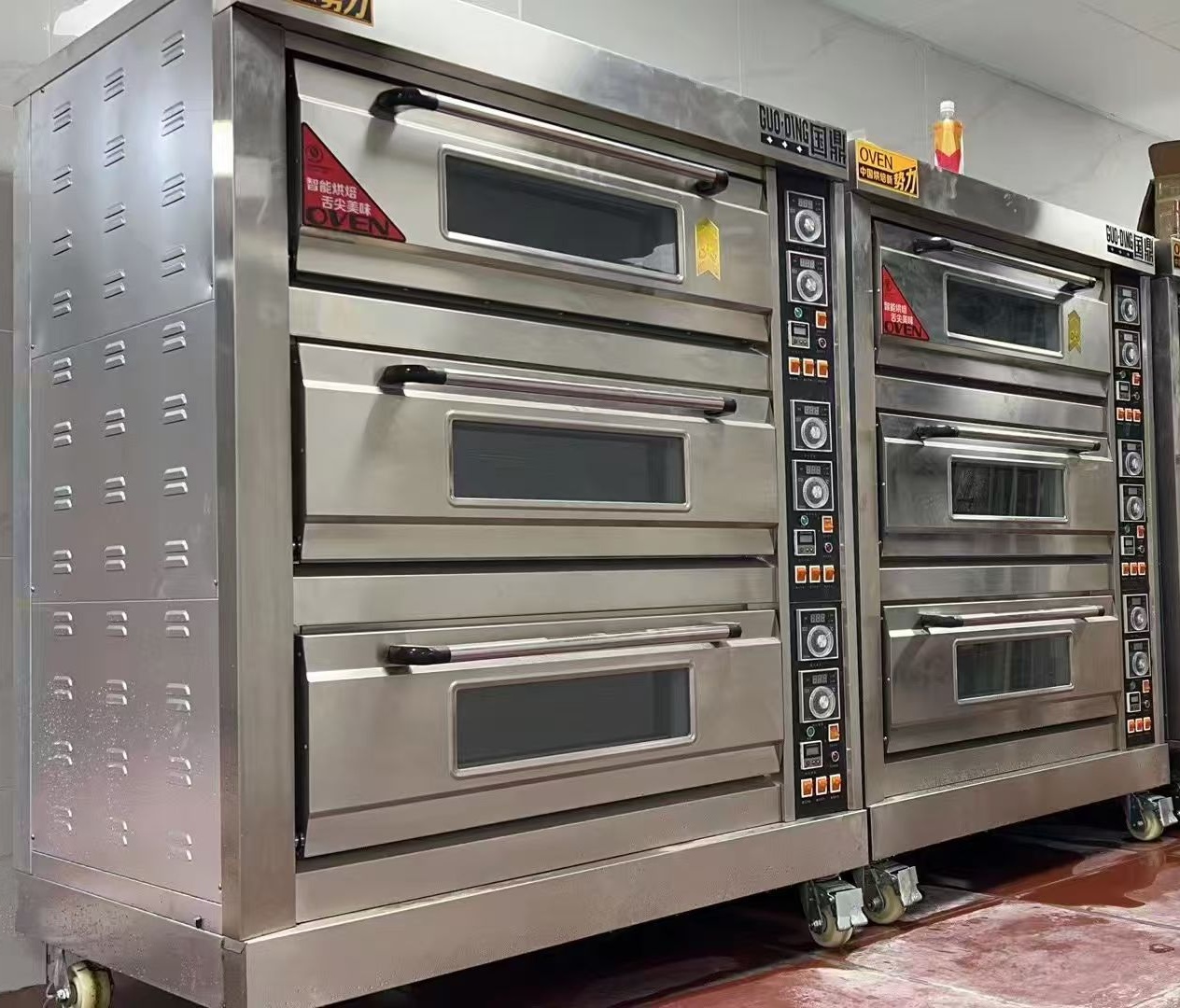 فرن غاز تجاري بثلاثة طوابق وست - مراجعة Commercial Kitchen Baking Equipment وسعره