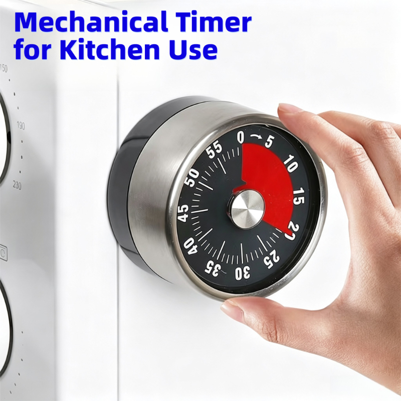ساعة توقيت ميكانيكية مغناطيسية - مراجعة Baking Kitchen Hourly وسعره