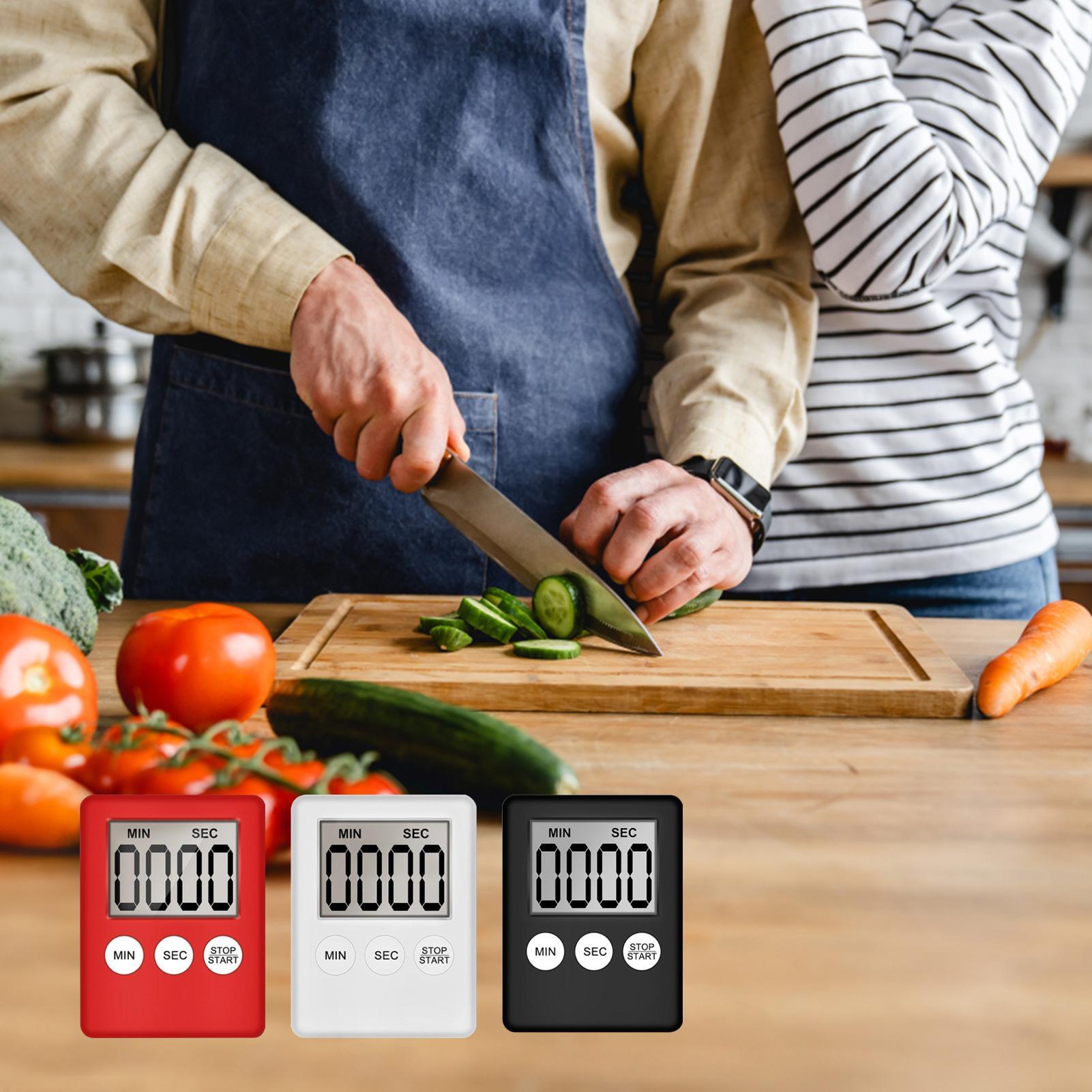 مؤقت مطبخ مغناطيسي رقمي بشاشة  - مراجعة Baking Kitchen Hourly وسعره