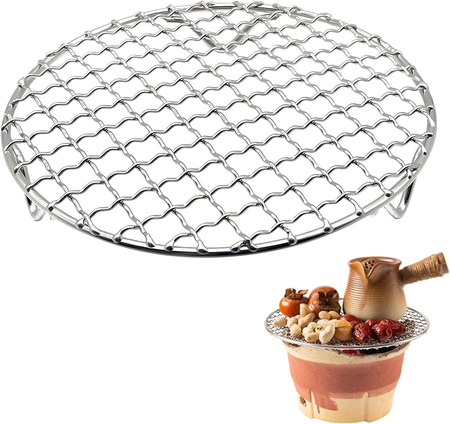 رف تبريد دائري بقطر 6 بوصات مع - مراجعة Cooling Rack Wire وسعره