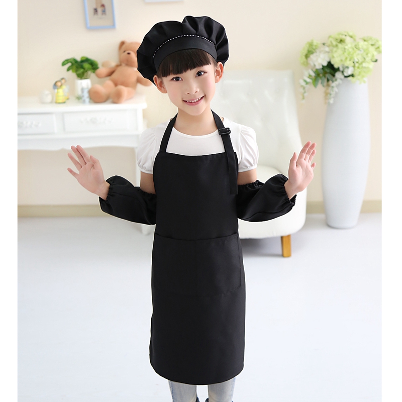 مريلة أطفال، طقم مريلة قبعة ال - مراجعة Kitchen Kids Baking Set وسعره