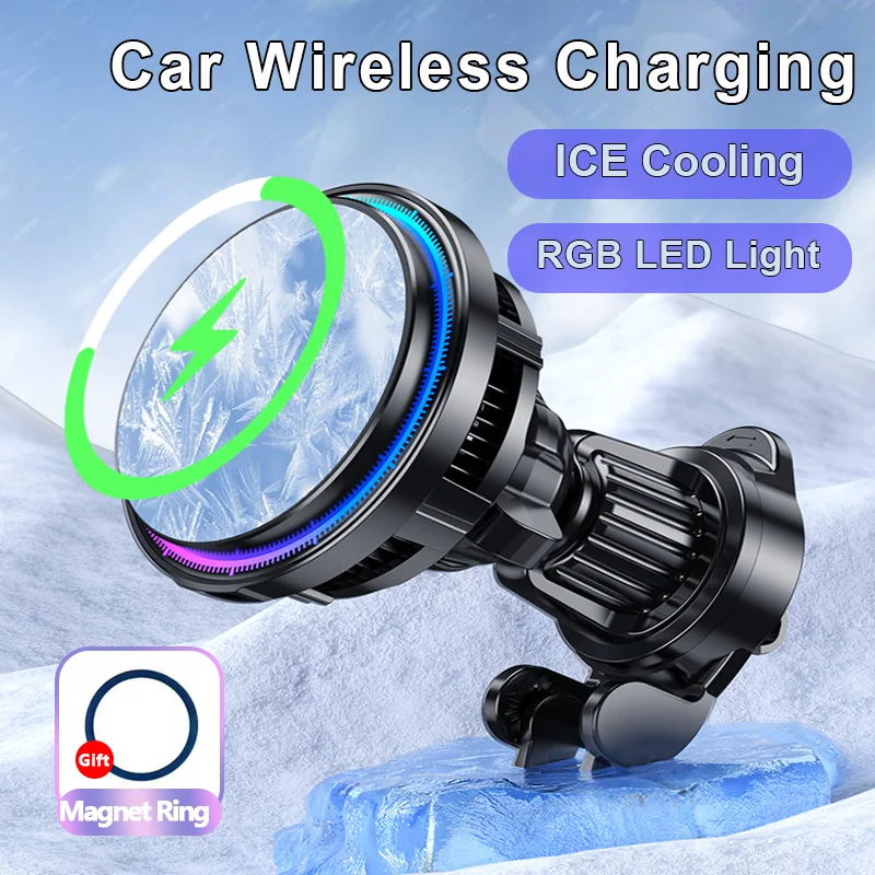 حامل شاحن سيارة لاسلكي مغناطيس - مراجعة Cooling Rack Wire وسعره