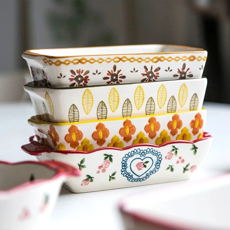 طبق خبز سيراميك تحميص لازانيا  - مراجعة Kitchen Baking Dishes وسعره