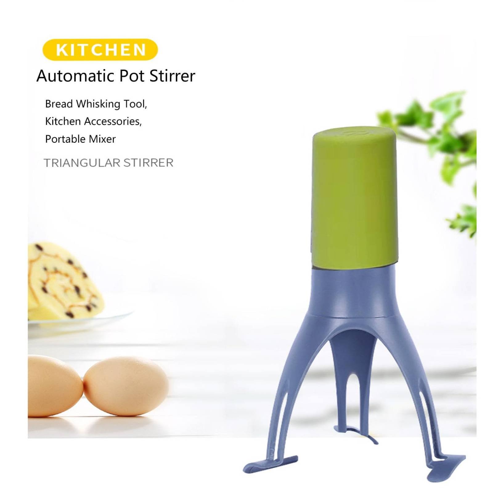 خلاط مثلثي أوتوماتيكي - خفاقة  - مراجعة Kitchen Baking Mixer وسعره