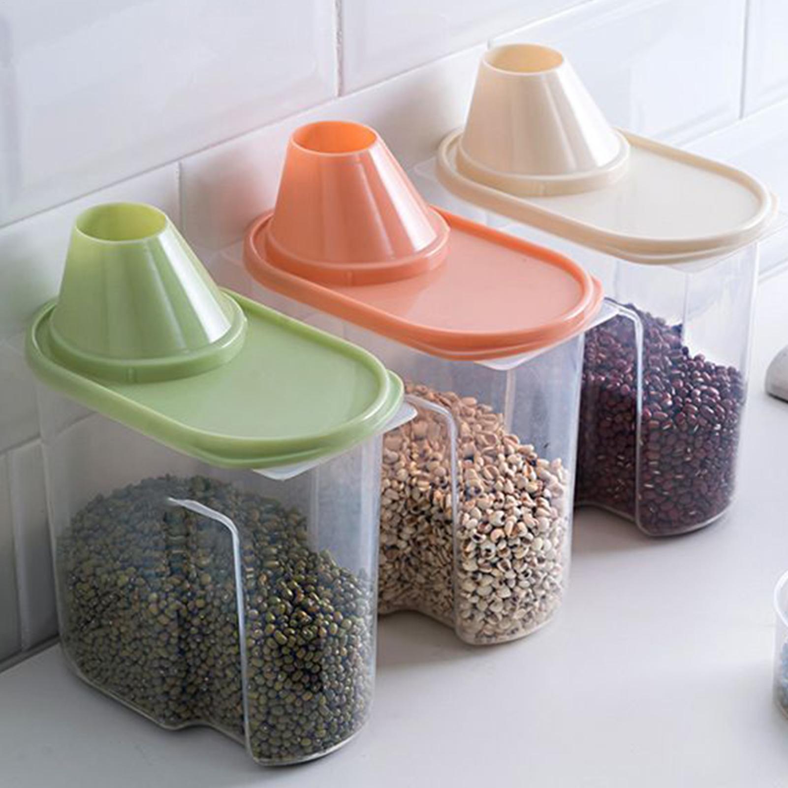 مجموعات علب للمطبخ 4 قطع 2.5 ل - مراجعة Kitchen Baking Pantry وسعره