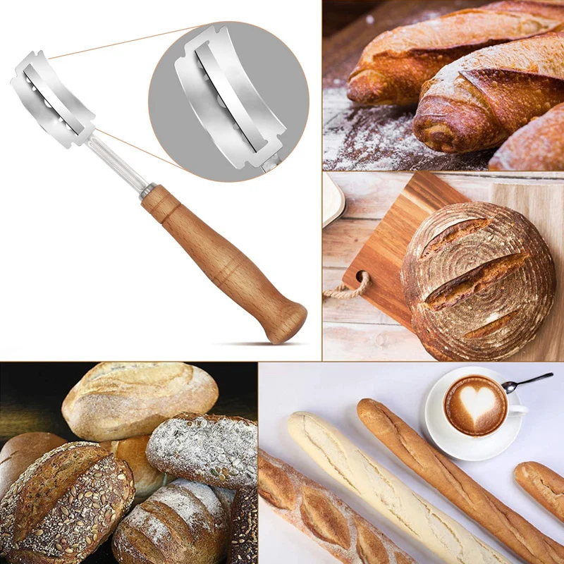 عجينة الخبز المعجنات القاطع مع - مراجعة Dough Scraper Curved وسعره