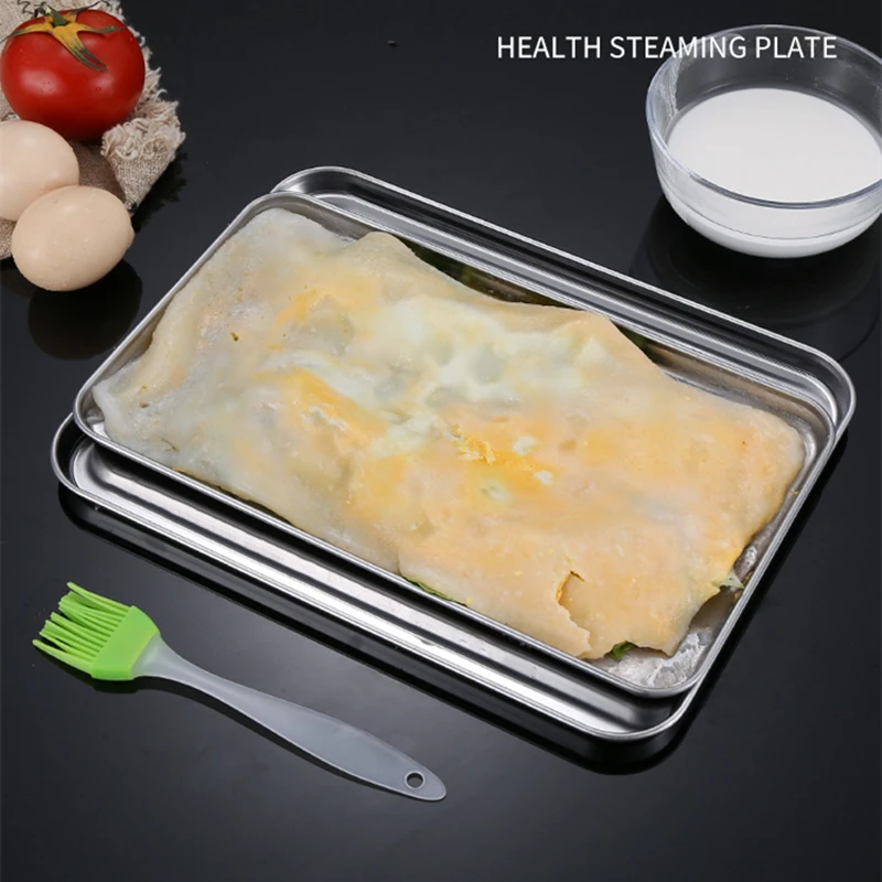 الفولاذ المقاوم للصدأ مستطيل ص - مراجعة Kitchen Baking Dishes وسعره