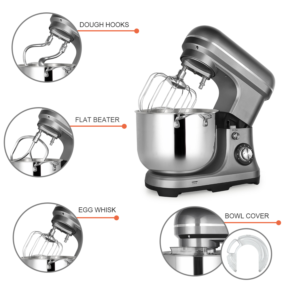 خلاط كهربائي قوي سعة 11 لتر بق - مراجعة Kitchen Baking Mixer وسعره