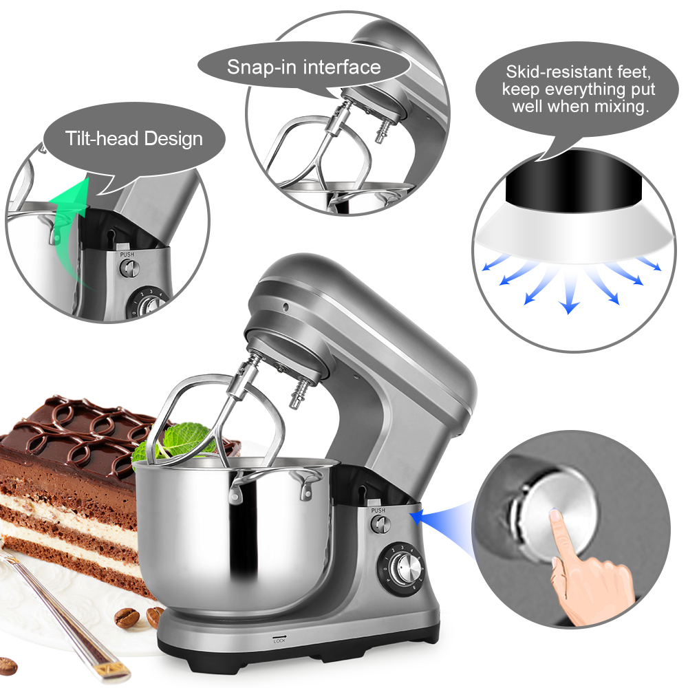 خلاط كهربائي قوي سعة 11 لتر بق - مراجعة Kitchen Baking Mixer وسعره