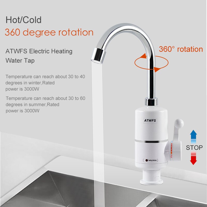 ATWFS Tankless المطبخ الكهربائ - مراجعة Kitchen Baking Mixer وسعره