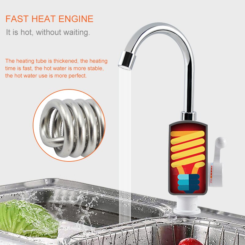 ATWFS Tankless المطبخ الكهربائ - مراجعة Kitchen Baking Mixer وسعره
