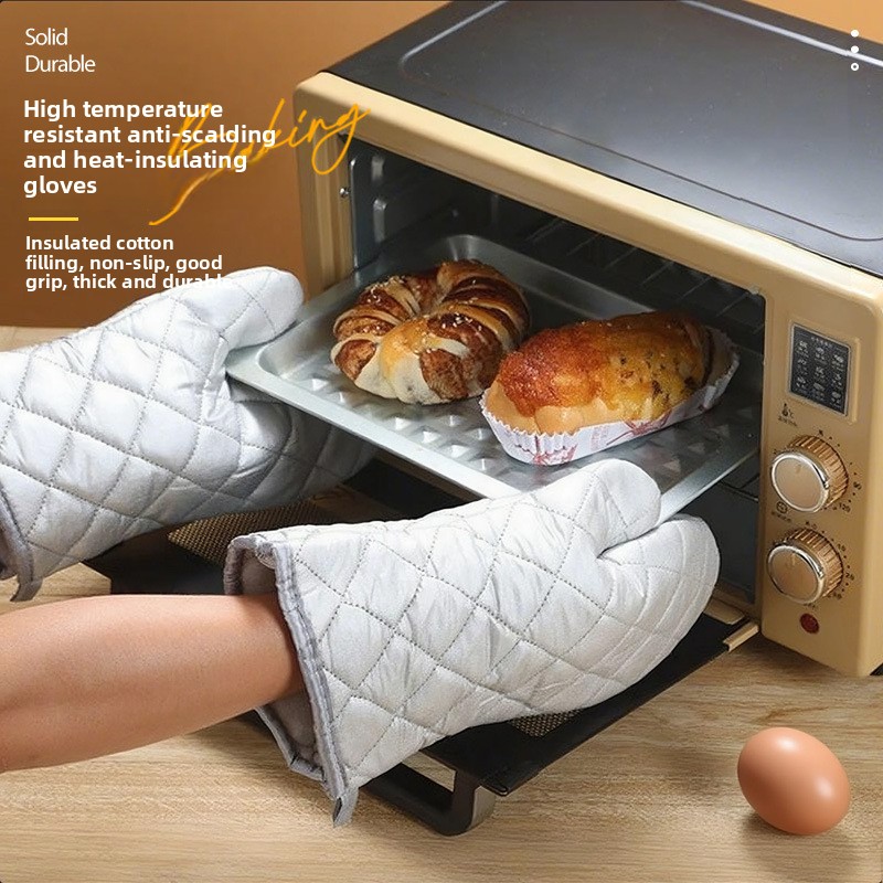 قفازات عازلة للمطبخ، مقاومة لد - مراجعة Kitchen Baking Gloves وسعره
