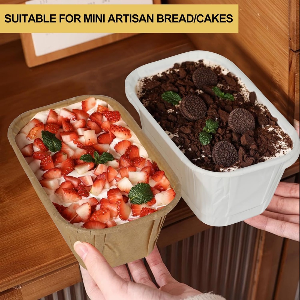 50 قطعة من قوالب الكيك للاستعم - مراجعة Kitchen Baking Dishes وسعره