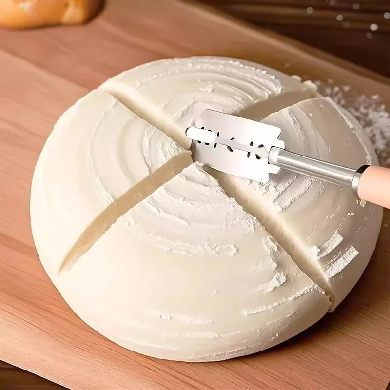 عجينة الخبز المعجنات القاطع مع - مراجعة Dough Scraper Curved وسعره