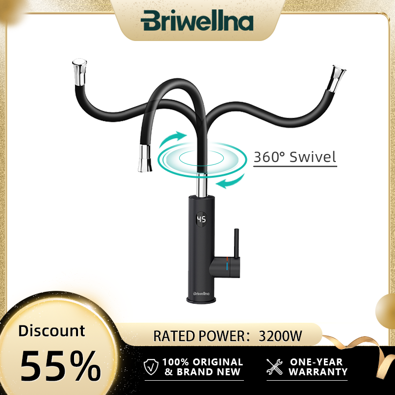 Briwellna سخان مياه كهربي 220  - مراجعة Kitchen Baking Mixer وسعره