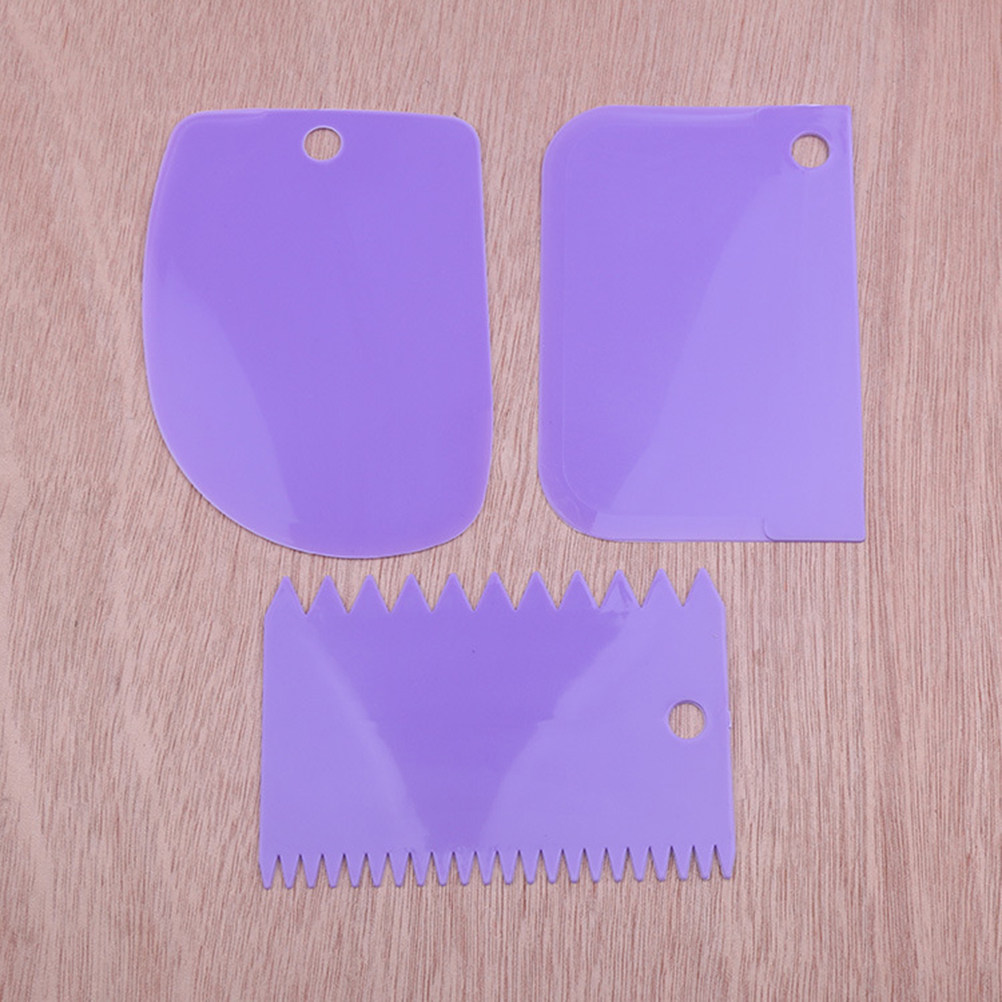 3 قطع من أدوات كشط العجين، مكش - مراجعة Dough Scraper Curved وسعره