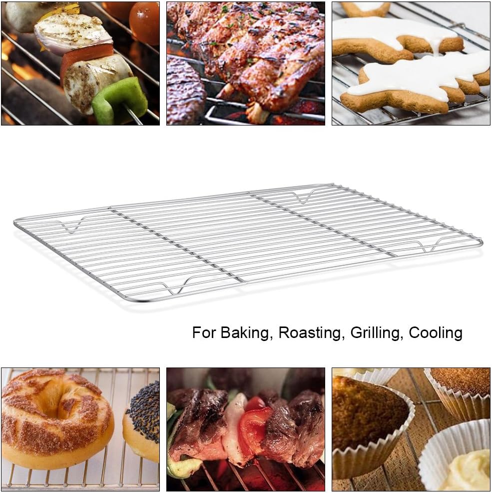رفوف تبريد وخبز من P&P CHEF مق - مراجعة Cooling Rack Wire وسعره